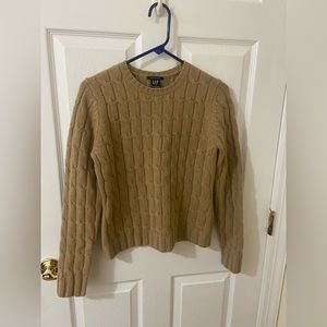 Gap Beige Wool Sweater Size Small